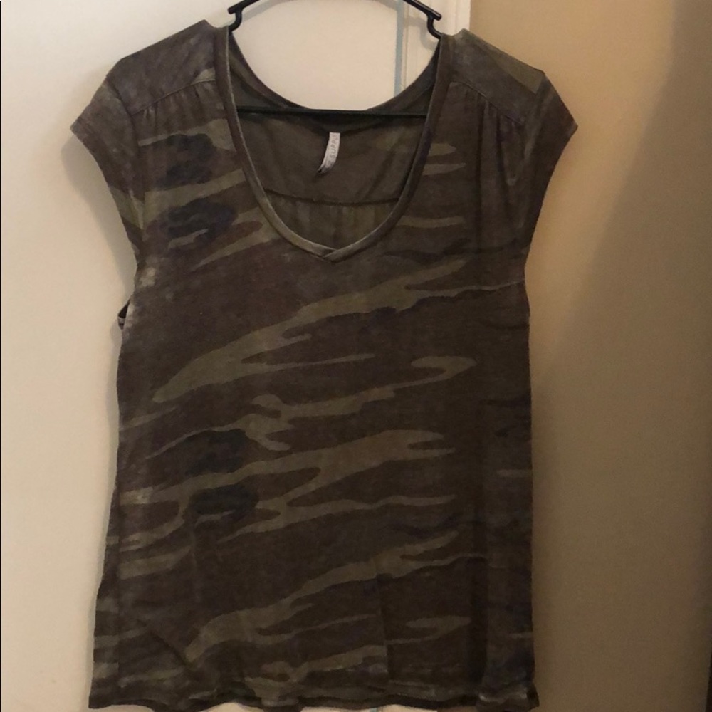 Boutique camo shirt